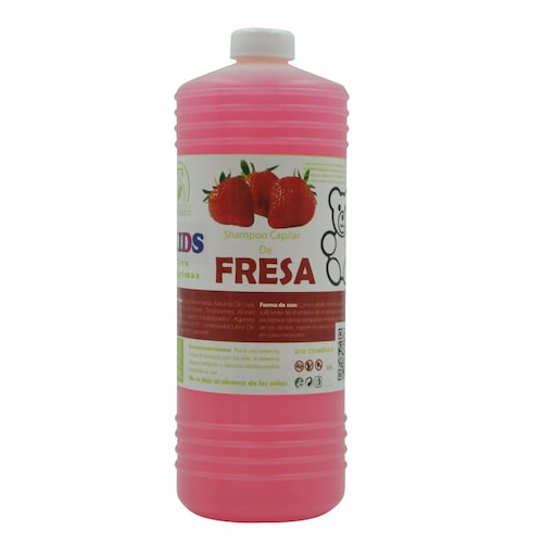 Shampoo Capilar De Fresa Libre De Lagrimas Kids 1 Litro