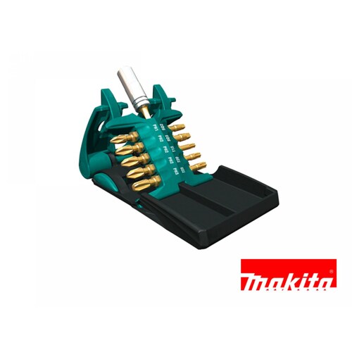 Juego De 11 Puntas Makita B-28597 Gold Con Estuche