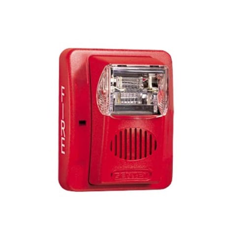 Sirena/estrobo, 24 Vcd, 100db, Intensidad Luminosa Hec3-24wr