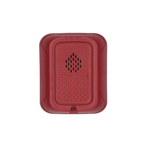 Hr-l Sirena Para Montaje En Pared, 12 A 24 Vcd, Color Rojo,