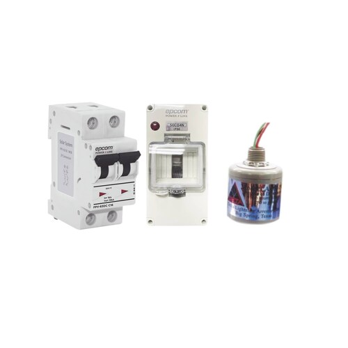 Kit De Centro De Carga Corriente Directa,  800 Vcd De 32 A