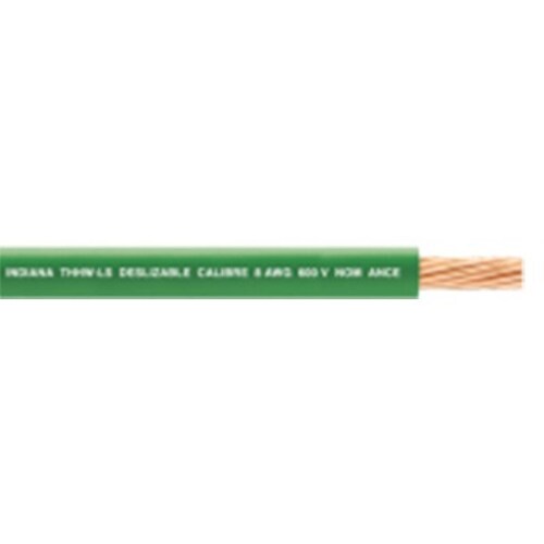 Sly-296-grn Cable 8 Awg  Color Verde,conductor De Cobre Suav