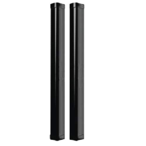 Detector Fotoeléctrico Tipo Cortina para Detección Perimetral / Trabaja con baterías / Cobertura de 100 metros en exterior y 200 metros en interior / Alimentación a 110VAC