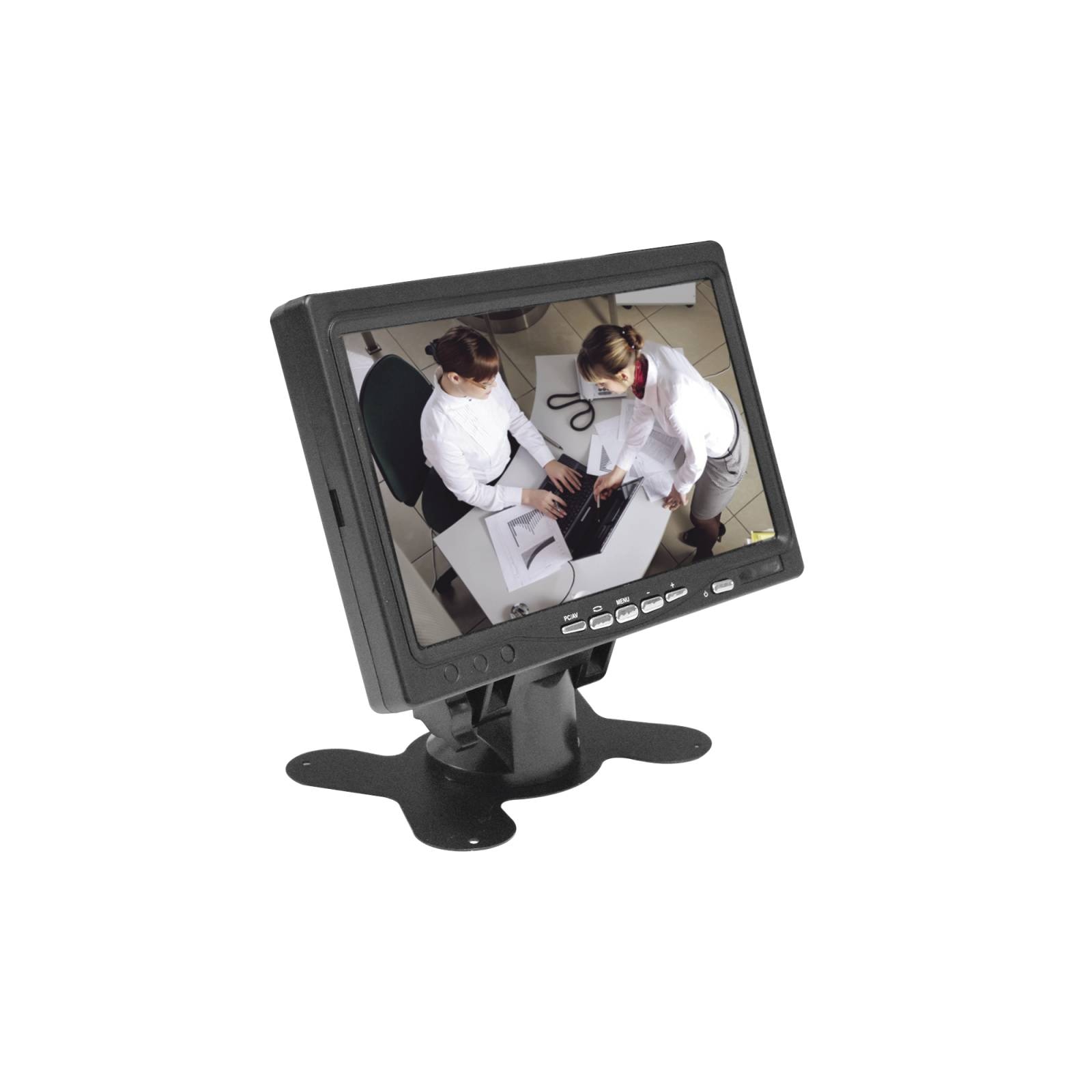  Monitor 7 TFT-LCD ideal para colocar en vehículos o DVR/NVR.  Entradas de video HDMI, VGA y RCA (CVBS)