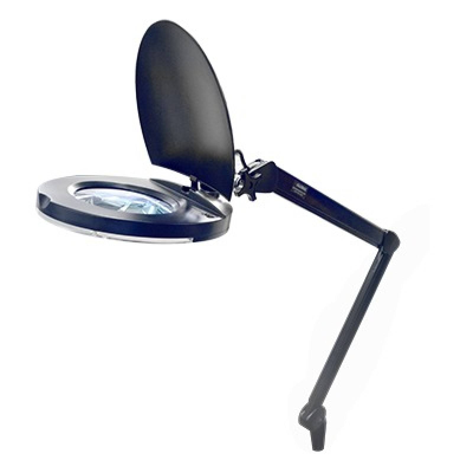 Lampara de LED para escritorio con lupa 5X de 5 de diámetro.