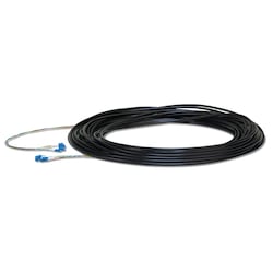 FiberCable de 60 m (200ft) Monomodo (SM) con conectores LC, ideal para equipos EdgeRouter, EdgeSwitch y EdgePoint.