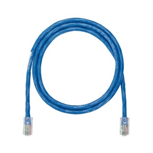 Cable de parcheo UTP Categoría 5e, con plug modular en cada extremo - 3m. - Azul