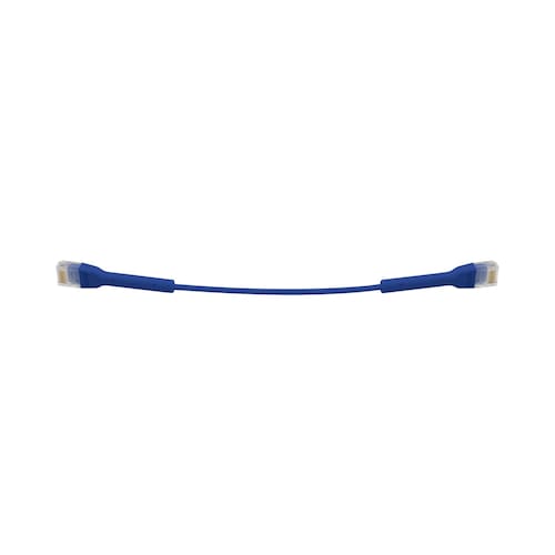 UniFi Ethernet Patch Cable Cat6 de 22 cm, color azul