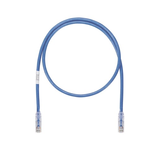 Cable de Parcheo UTP, Cat6A, 24 AWG, CM, Color Azul, 10ft