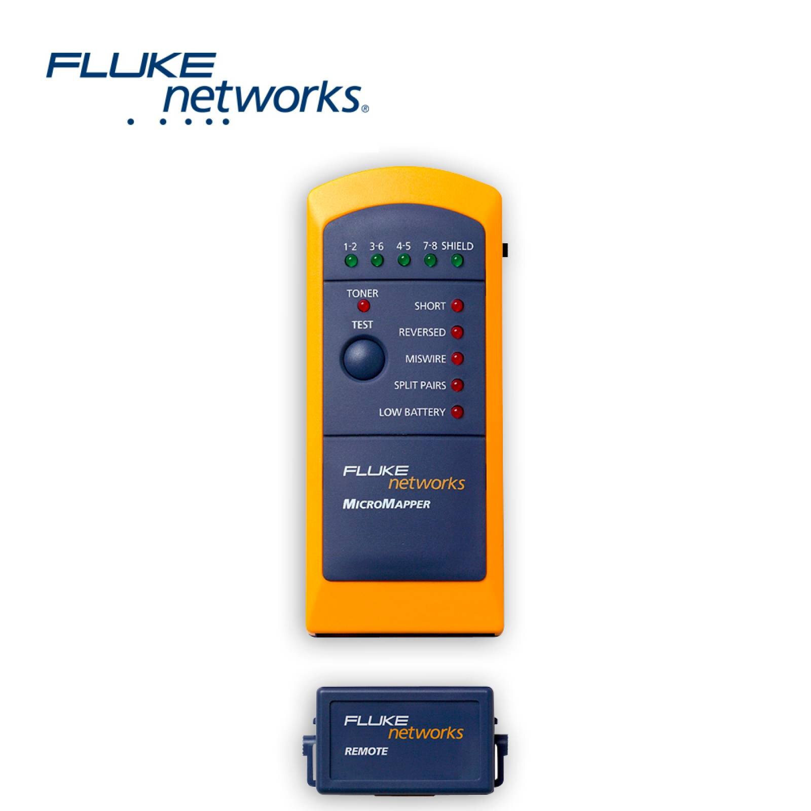 Probador De Mapas De Cableado De Par Trenzado Fluke Networks