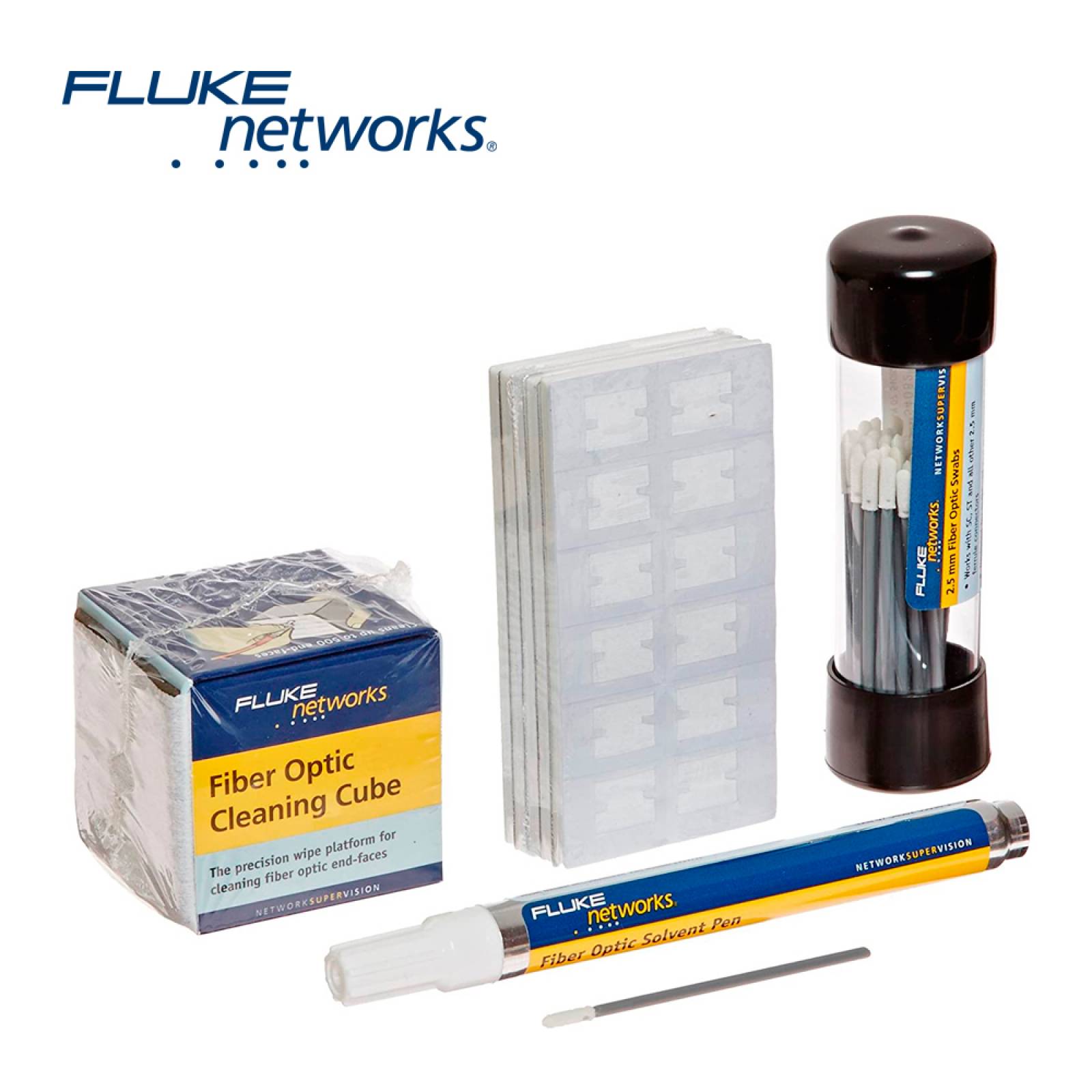 Kit De Consumibles Para Limpieza De Fibra Óptica Fluke Netwo