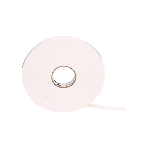 Cinta Doble Cara, con Adhesivo Acrílico, 19.1mm de Ancho, Rollo de 65.5m, Color Blanco