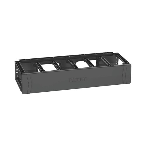 Organizador de Cables Horizontal PatchRunner?, Sencillo (Solo Frontal), Para Rack de 19in, 2UR
