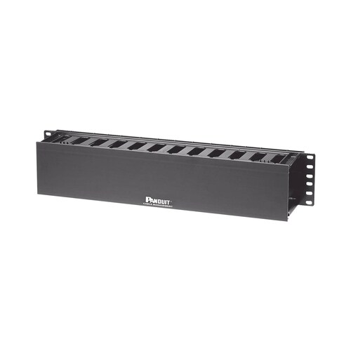 Organizador de Cables Horizontal PatchLink, Sencillo (Solo Frontal), Para Rack de 19in, 2UR
