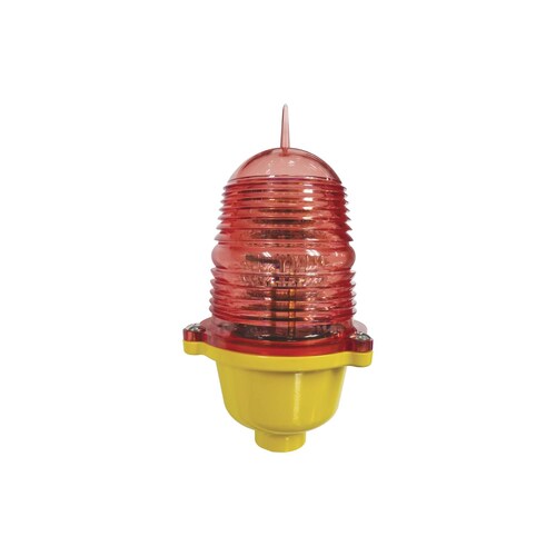 Estrobo Led de Obstrucción Color Rojo (110 Vca de Entrada) / Luz fija
