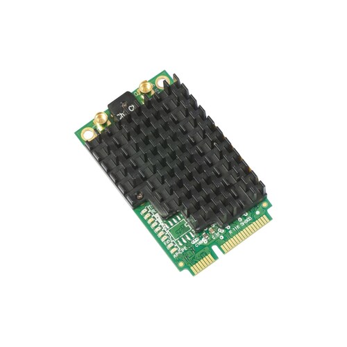 Tarjeta  Mini-PCI-Express inalámbrica de doble canal  en 5GHz a/n/ac, Hasta 27dBm de potencia.