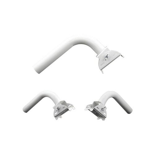 Montaje universal flexible para instalación en poste o pared, compatible con equipos Ubiquiti, Mimosa, Cambium y Altai