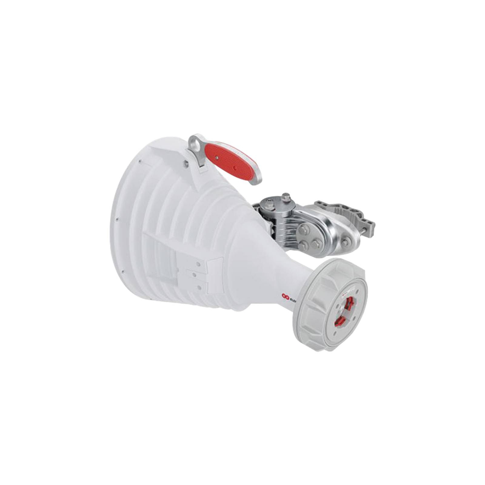 Antena asimétrica de 30 grados  (30 grados H 20 grados V) 20.5 dBi tipo cuerno 5180-6000 MHz altamente eficiente, sin cables, sin perdidas, sin lóbulos listas para TwistPort