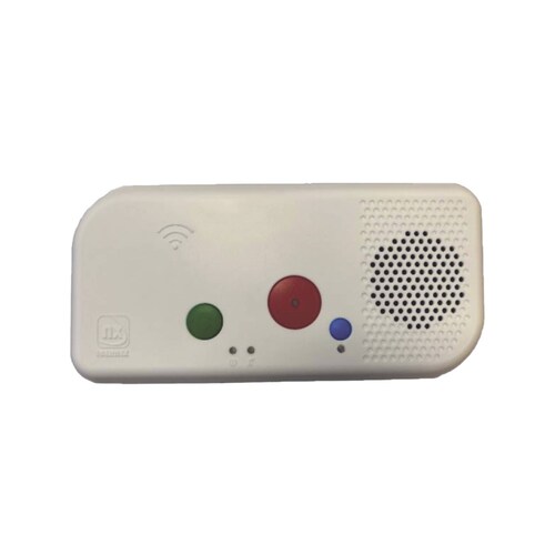 TERMINAL DE HABITACIÓN IP DE SUPERFICIE CON BOTON AZUL Y LECTOR RFID 125KHz