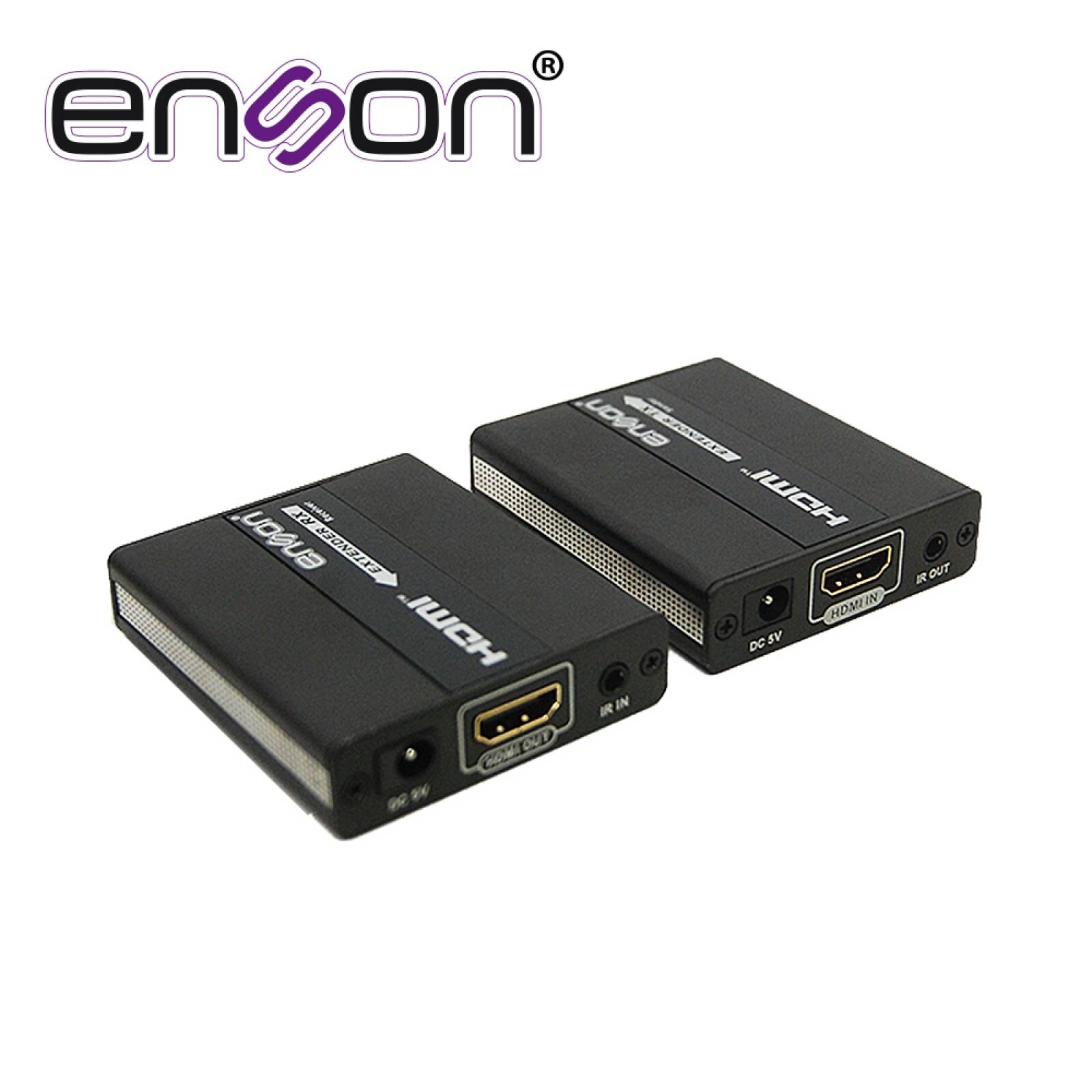 Extensor Hdmi Enson Ens-hdmie130 Hasta 120mts De Transmision