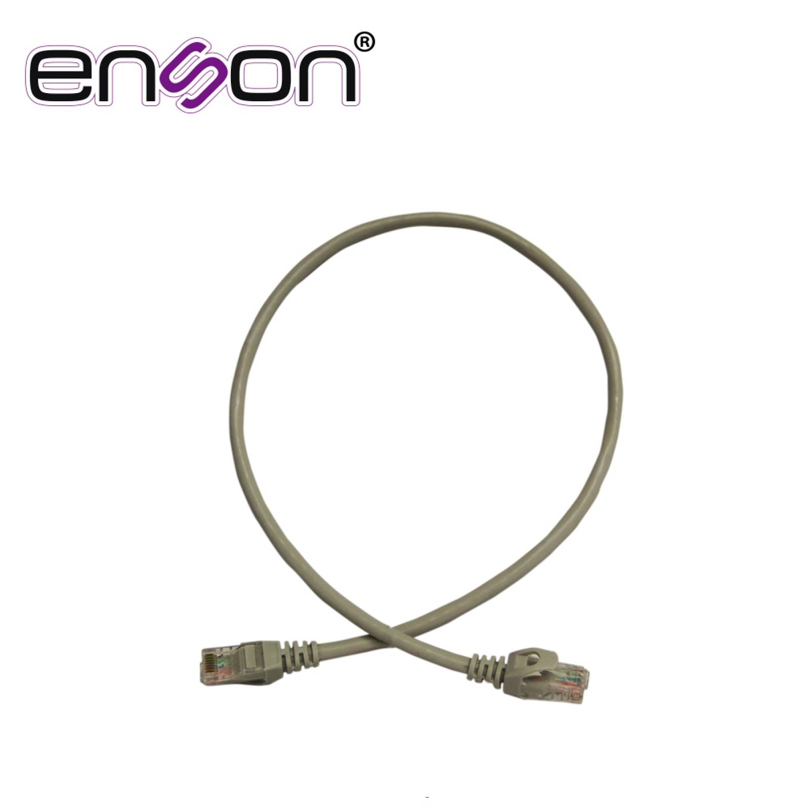 Patchcord Utp Enson P6006g Serie Pro 100-ii 100% Cobre, Gris