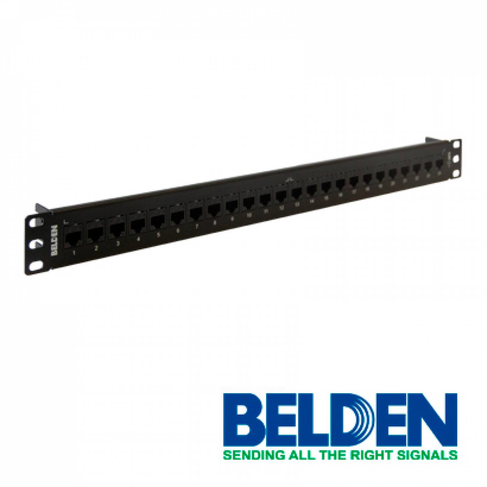 Patch Panel Beldon Patch Panel Belden Ax103253 Cat6 24ptos 1u Precargado