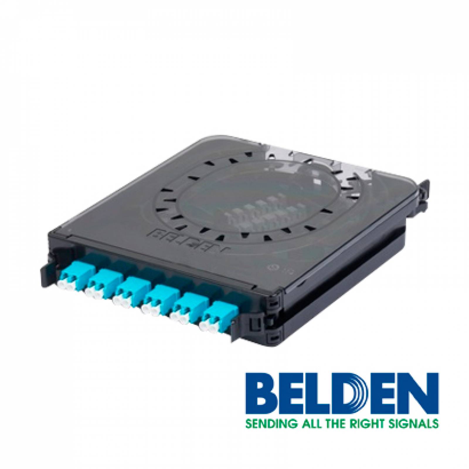 Cassete Belden Fc3x06ldfs 6 Adaptadores Lc 12 Hilos Multimod
