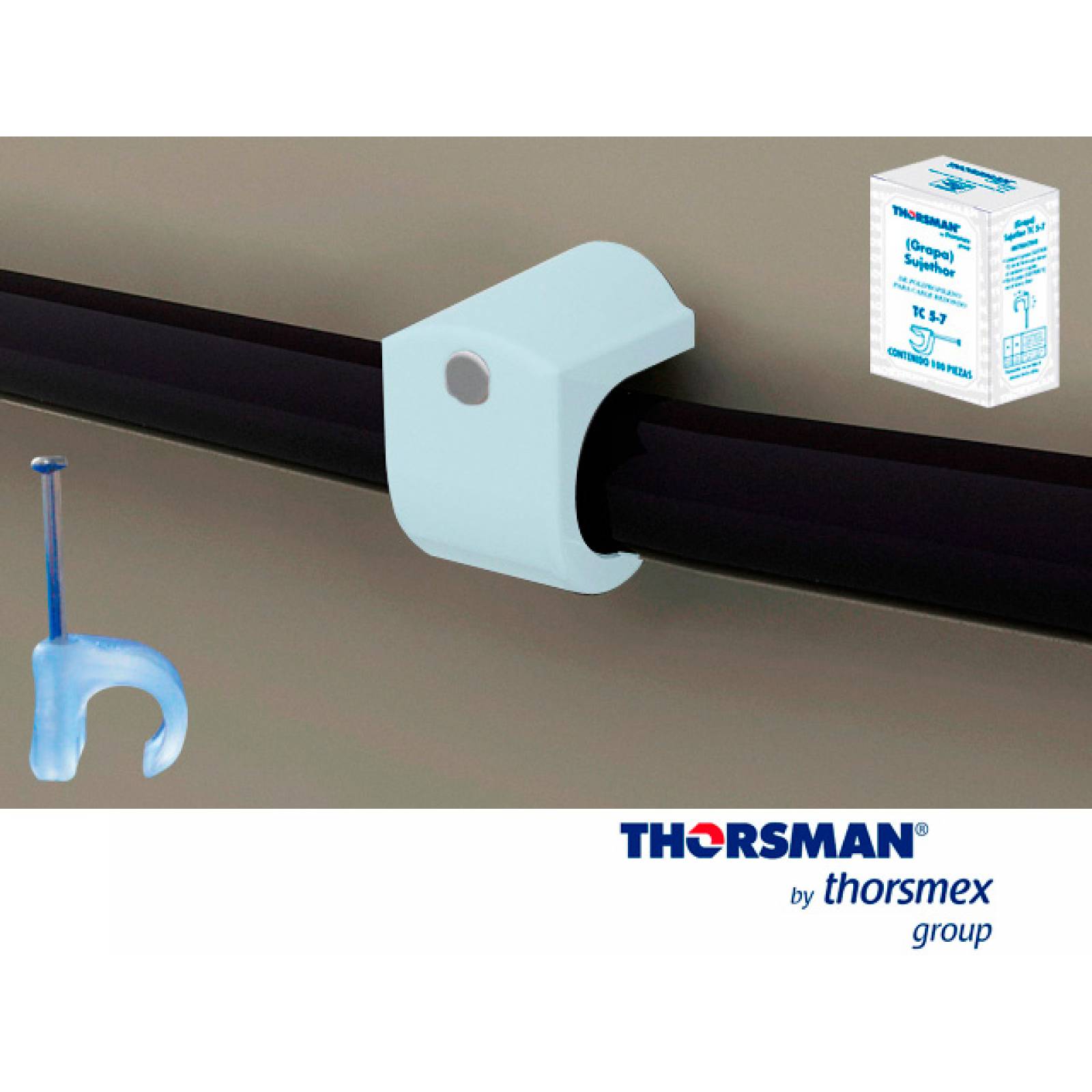 Grapas Sujethor Thorsman 3102-00100 Tc 5-7 Caja /100pzas Col