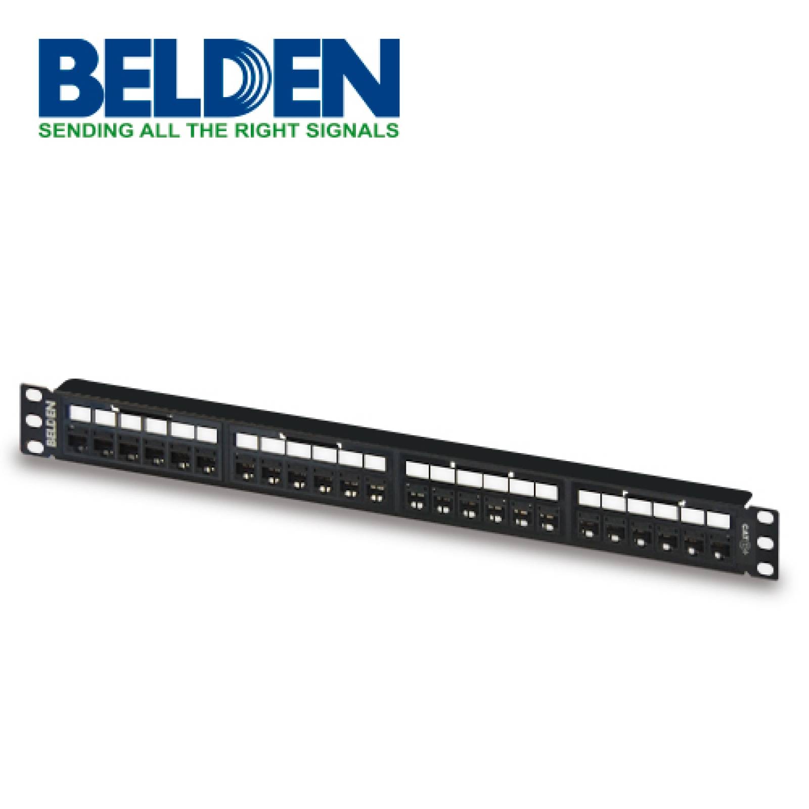 Patch Panel Revconnect Belden Rv6ppf1u24bk Cat6 24 Puertos R
