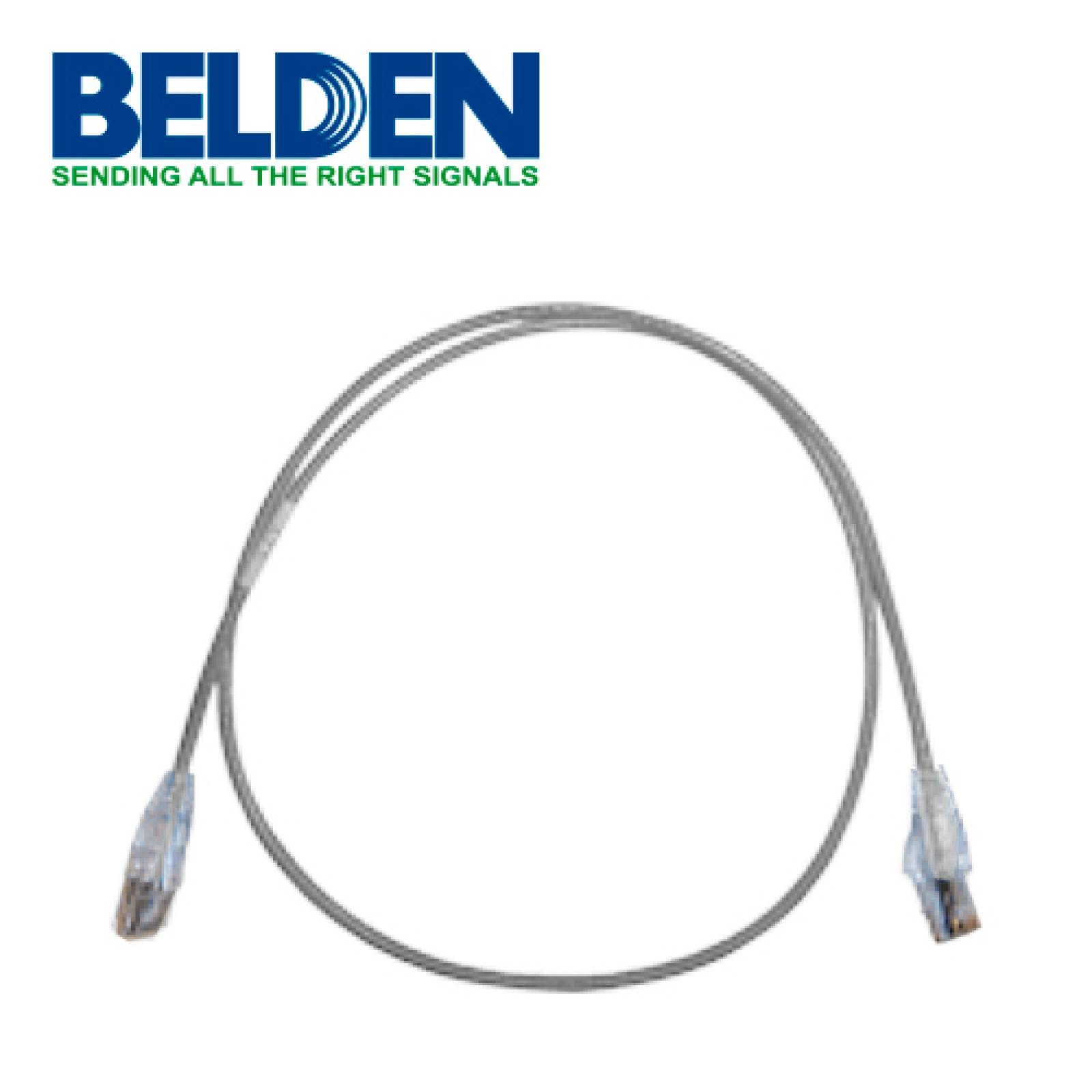 Patch Cord Utp Cat6a Belden Cad1108003 Forro Pvc Gris Cmr-ri