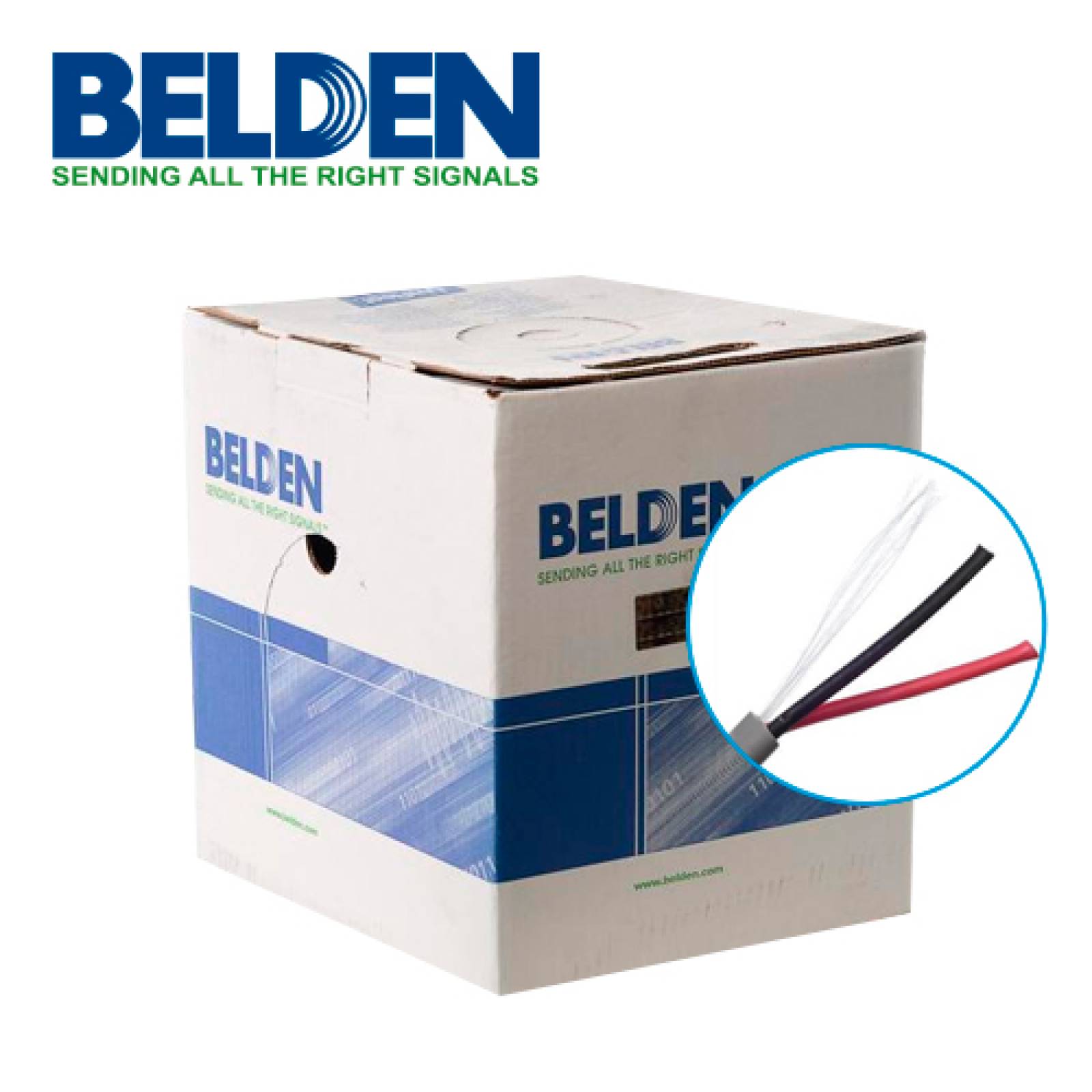 Cable Para Seguridad Y Sonido Belden 5300ue 008u1000 Forro P