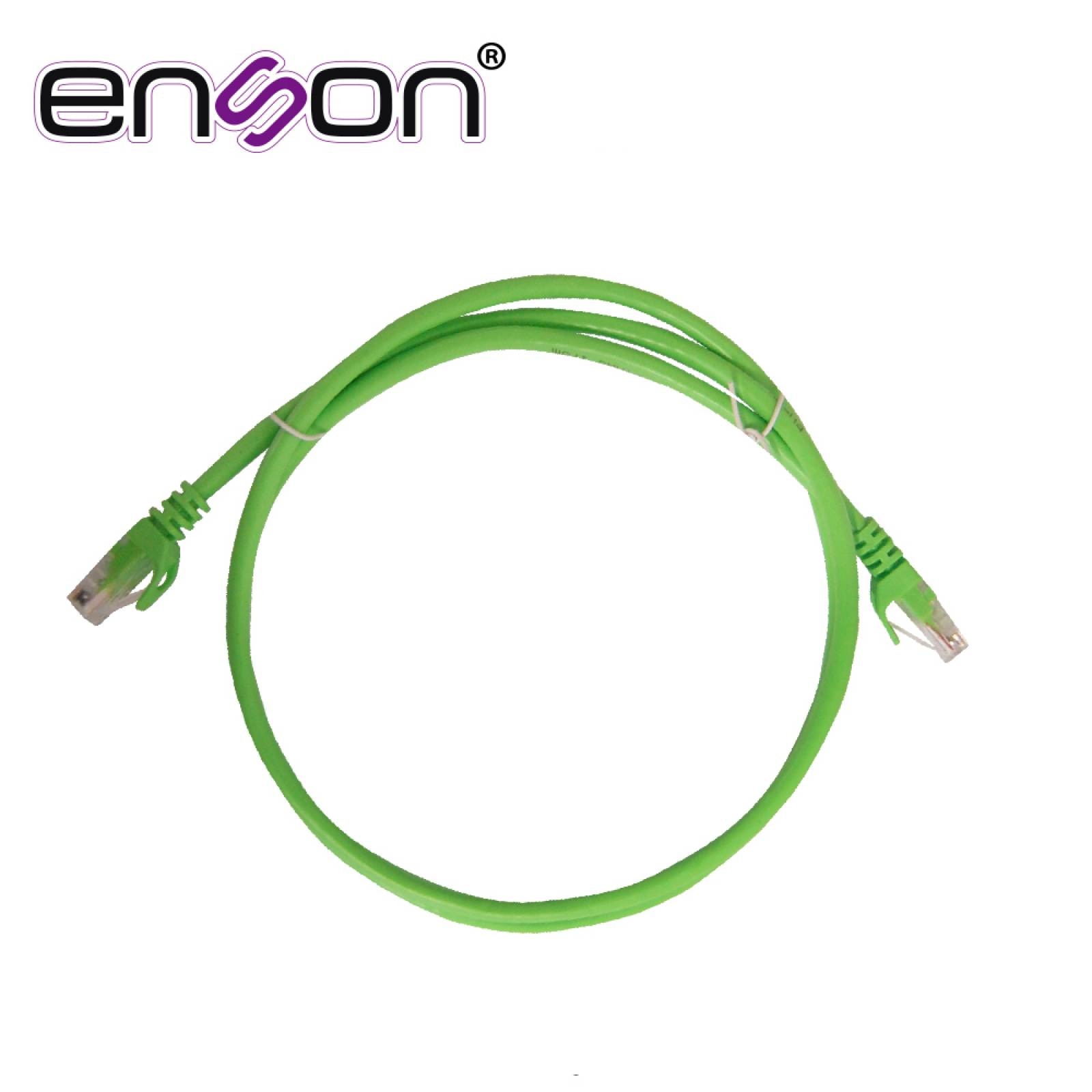 Patchcord Utp Enson P6012e Serie Pro 100-ii 100% Cobre Verde