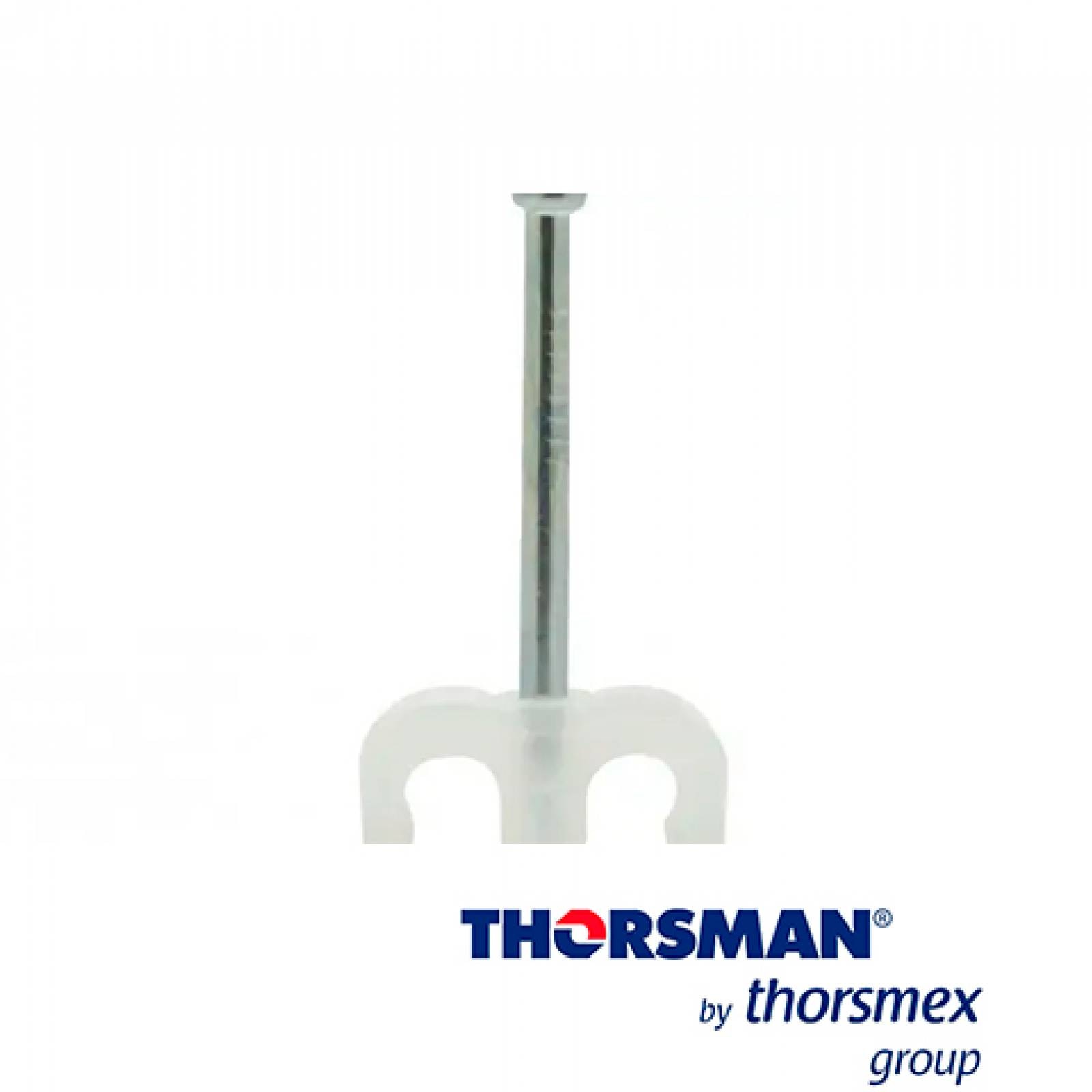 Grapa Doble Con Clavo Integrado Sujethor Thorsman Tdc 4-6 34