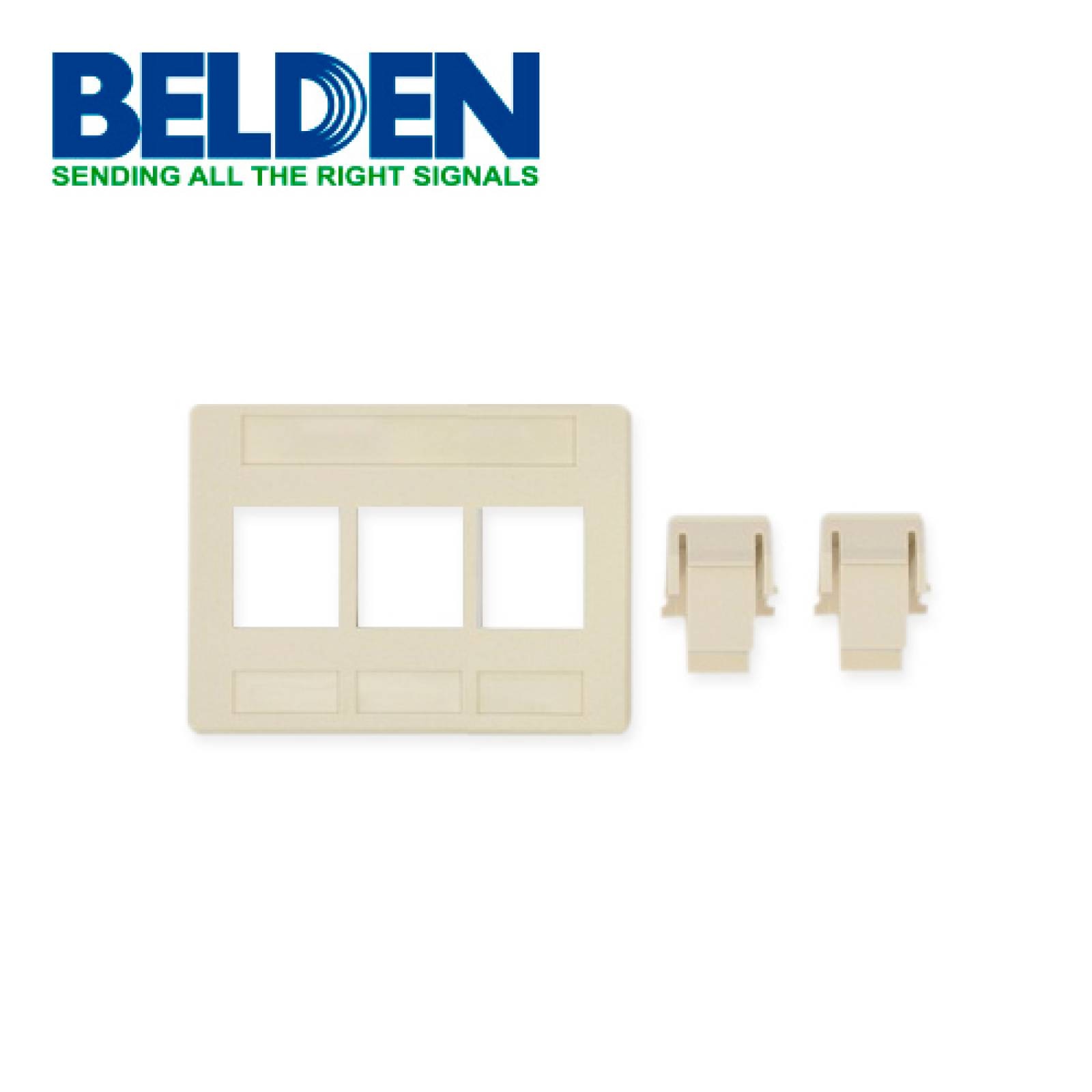Adaptador Modular Keyconnect Belden Ax102291 3 Puertos