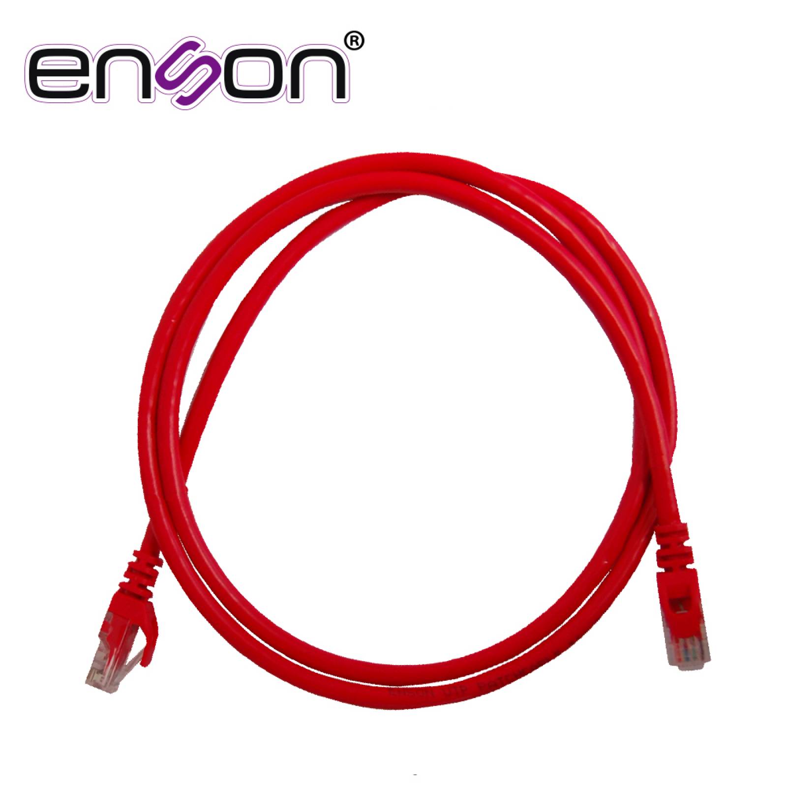 Patchcord Utp Enson P6012r Serie Pro 100-ii 100% Cobre