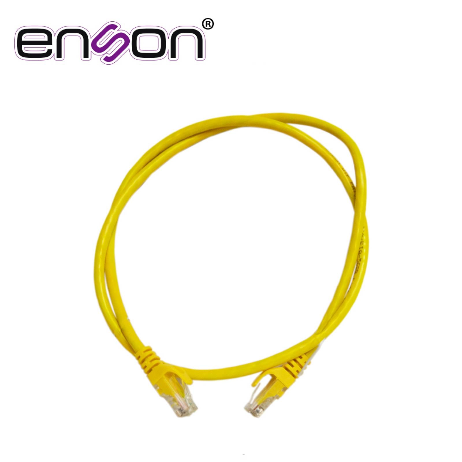 Patchcord Utp Enson P6009y Serie Pro 100-ii  Amarillo