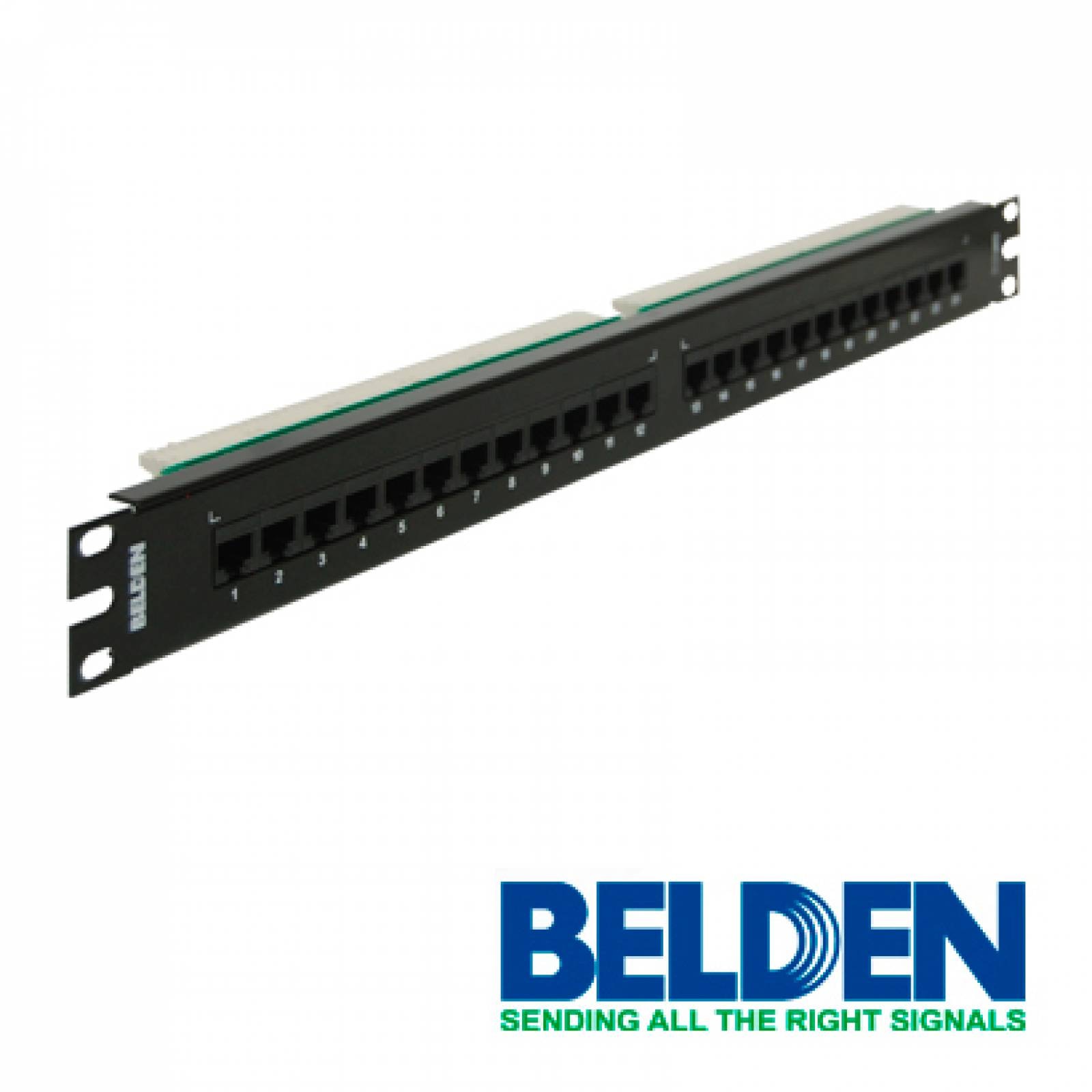 Patch Panel Belden Ax103258 Cat5e 24ptos 1u Precargado