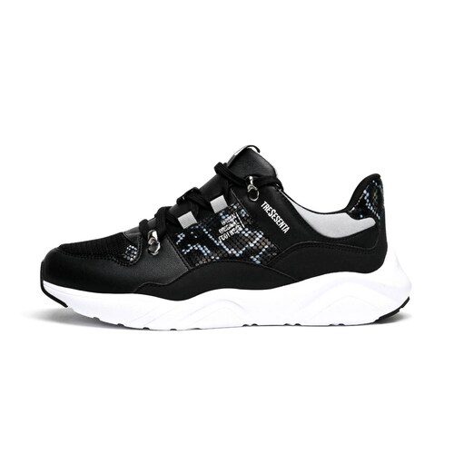 Tenis 360 Footwear Venecia Negro Sneaker para Dama ultraligero