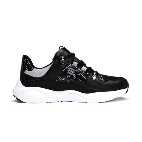 Tenis 360 Footwear Venecia Negro Sneaker para Dama ultraligero