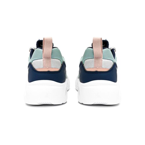 Tenis 360 Footwear Nebula Blanco Marino para Dama Ultra ligero Sneaker