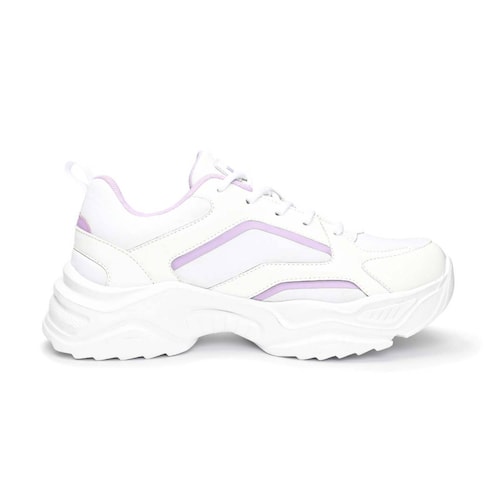 Tenis 360 Akira Blanco Harajuku Style Dama.