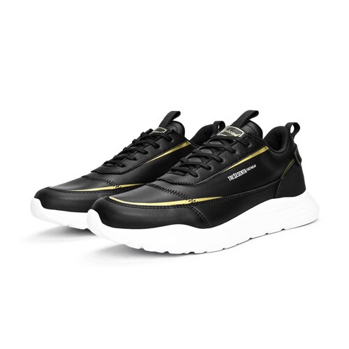 Tenis 360 Astrohead Negro Confort Sneaker Dama