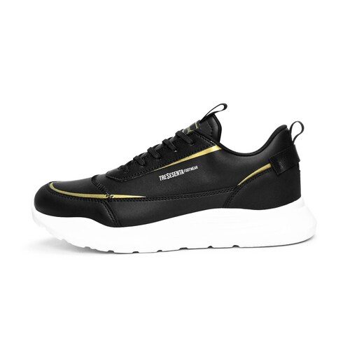 Tenis 360 Astrohead Negro Confort Sneaker Dama