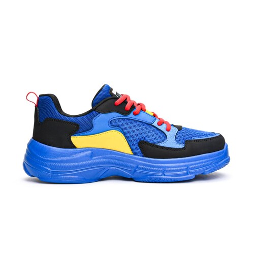 Tenis 360 Luxus Azul Moderno Dama