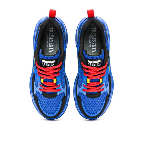 Tenis 360 Luxus Azul Moderno Dama