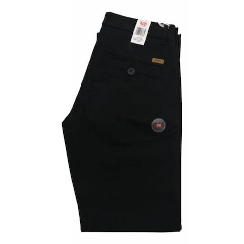 Oggi Jeans Slim Para Hombre Chinos Gabardina Negro.