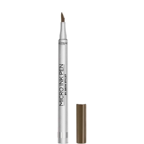 L'oreal, Micro Ink Pen. Boligrafo Para Cejas. Color: Castaño 