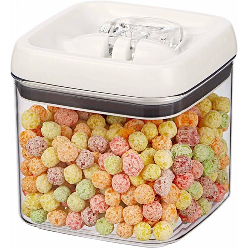 Better Homes & Gardens Flip Tite - Juego de almacenamiento de alimentos - 3 recipientes (cuadrado) 