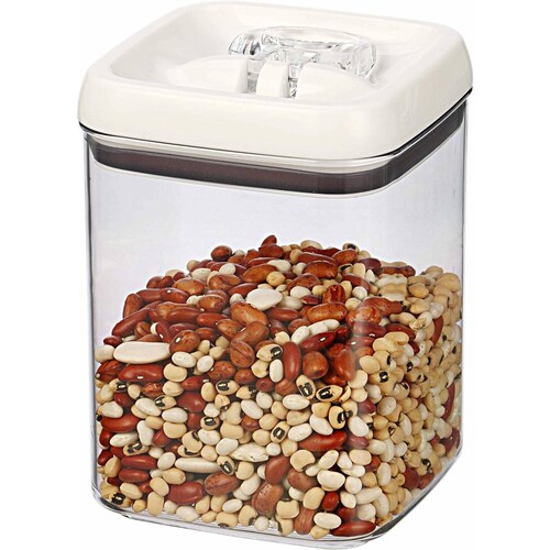 Better Homes & Gardens Flip Tite - Juego de almacenamiento de alimentos - 3 recipientes (cuadrado) 