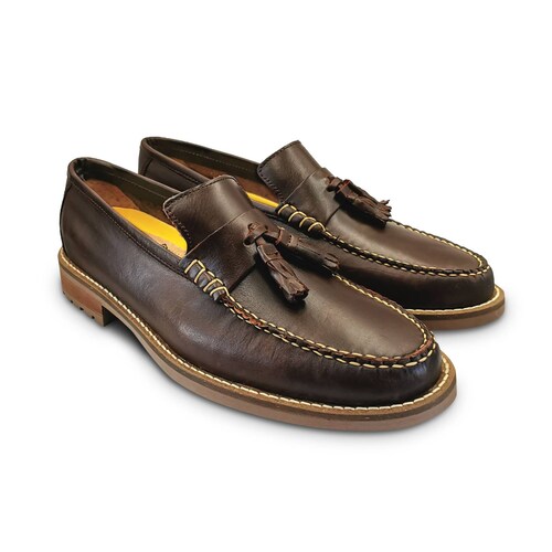 Mocasin Zapato Vestir Boston Randem Chocolate